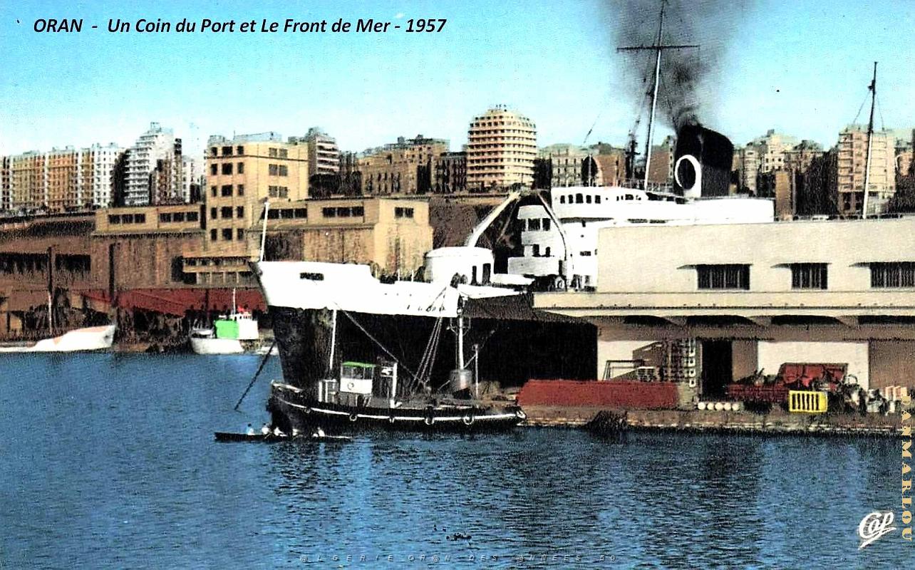 Oran - Port - Coin et Front de mer.jpg